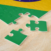 Flagge Brasiliens Puzzle (Seite)