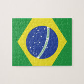 Flagge Brasiliens Puzzle (Horizontal)