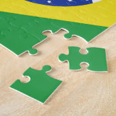 Flagge Brasiliens Puzzle (Seite)