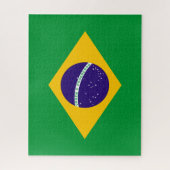 Flagge Brasiliens Puzzle (Vertikal)