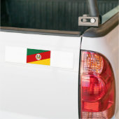 Flagge Brasiliens Rio Grande do Sul Autoaufkleber (Auf Lkw)