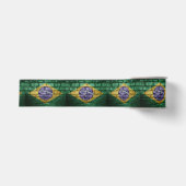 Flagge Brasiliens Ripsband (Vorderseite)