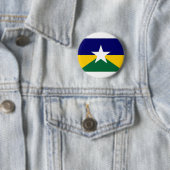 Flagge Brasiliens Rondonia Button (Beispiel)