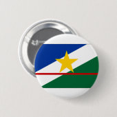Flagge Brasiliens Roraima Button (Vorne & Hinten)