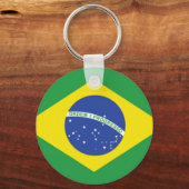 Flagge Brasiliens Schlüsselanhänger (Vorderseite)