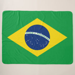 Flagge Brasiliens Sherpadecke