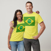 Flagge Brasiliens Shirt der Männer (Unisex)