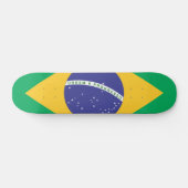 Flagge Brasiliens Skateboard (Horizontal)