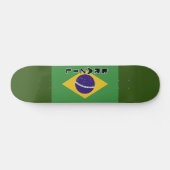 Flagge Brasiliens Skateboard (Horizontal)