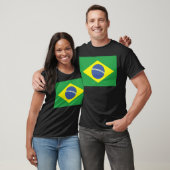 Flagge Brasiliens T-Shirt (Unisex)