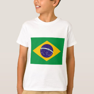 Flagge Brasiliens T-Shirt
