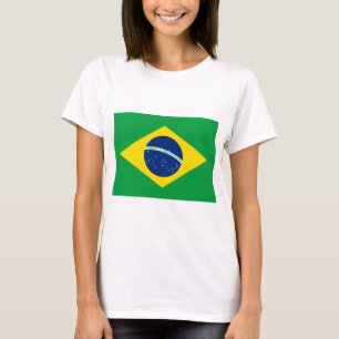 Flagge Brasiliens T-Shirt