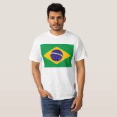 Flagge Brasiliens T Shirt (Vorne ganz)