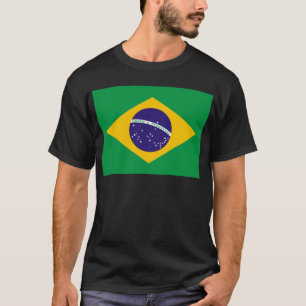Flagge Brasiliens T-Shirt