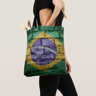 Flagge Brasiliens Tasche