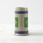 Flagge Brasiliens Tasse (Mittel)