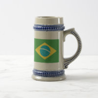 Flagge Brasiliens Tasse