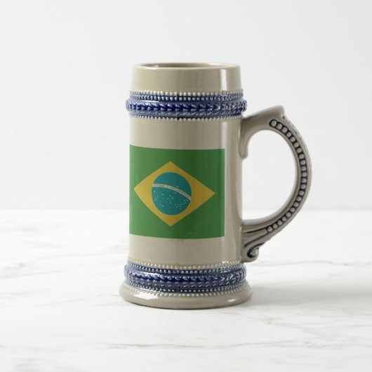 Flagge Brasiliens Tasse (Rechts)