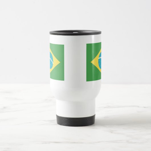 Flagge Brasiliens Tasse (Mittel)