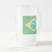 Flagge Brasiliens Tasse (VorderseiteRechts)