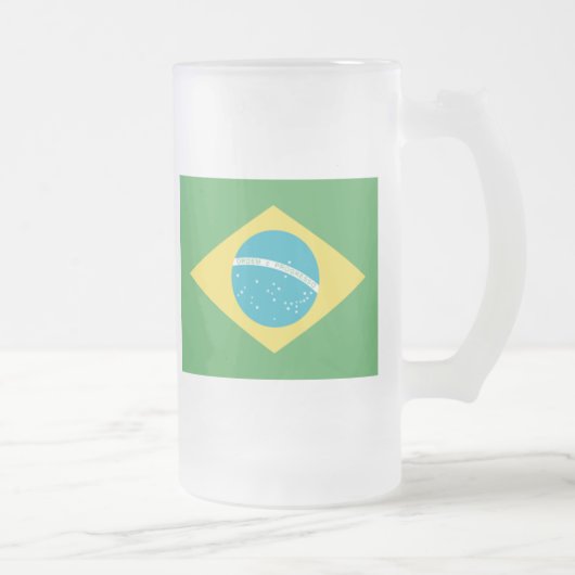 Flagge Brasiliens Tasse (Rechts)