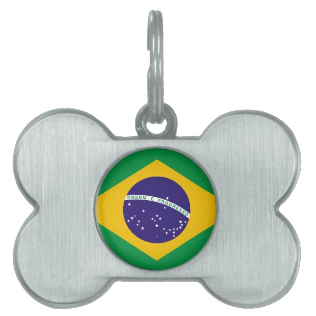 Flagge Brasiliens Tiermarke (Vorderseite)