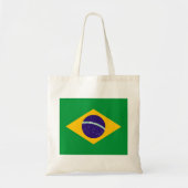 Flagge Brasiliens Tragetasche (Vorne)