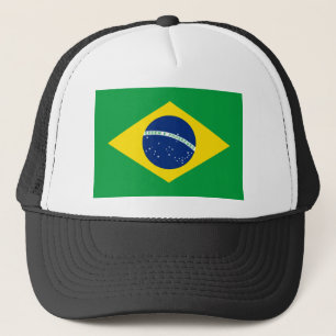 Flagge Brasiliens Truckerkappe