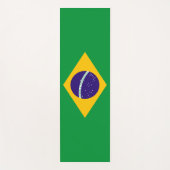 Flagge Brasiliens Yogamatte (Vorderseite)