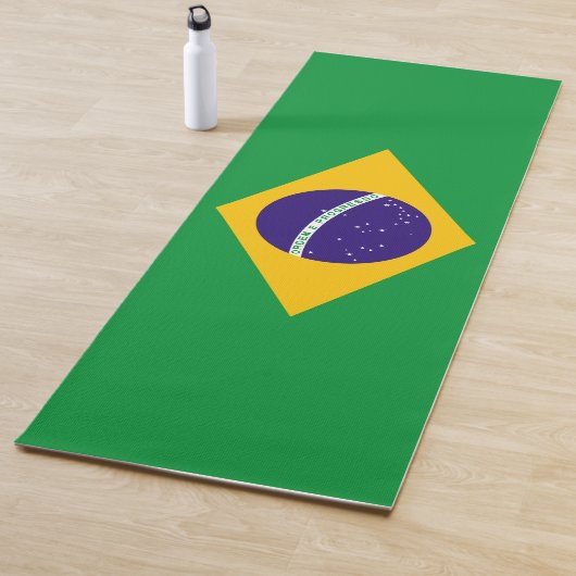 Flagge Brasiliens Yogamatte (Beispiel)