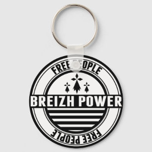 Flagge Breizh Bretagne Breton Free People Schlüsselanhänger