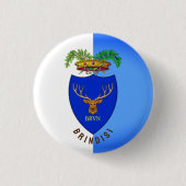 Flagge Brindisi, Italien Button (Vorderseite)