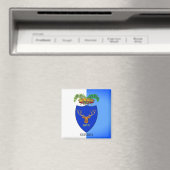 Flagge Brindisi, Italien Magnet (In Situ (Geschirrspüler))