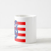 Flagge Brügge/Brügge, Belgien Kaffeetasse (Mittel)