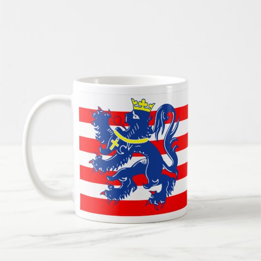Flagge Brügge/Brügge, Belgien Kaffeetasse (Links)