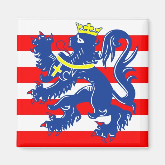 Flagge Brügge/Brügge, Belgien Magnet (Vorne)
