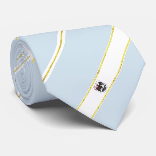 Flagge Buenos Aires Krawatte (Gerollt)