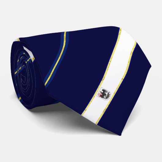 Flagge Buenos Aires Krawatte (Gerollt)