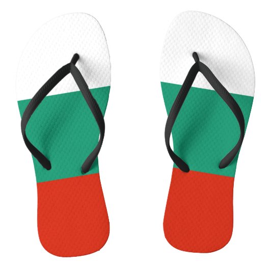 Flagge Bulgarien Badesandalen (Fußbett)