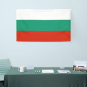 Flagge Bulgarien Banner (Messeveranstaltung)