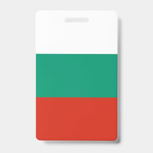 Flagge Bulgariens Ausweis (Vorderseite)