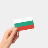 Flagge Bulgariens Ausweis (Handheld)