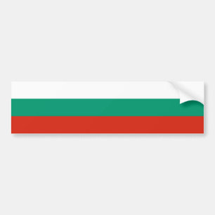 Flagge Bulgariens Autoaufkleber