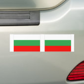 Flagge Bulgariens Autoaufkleber (Auf Auto)