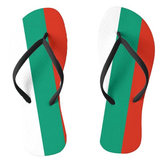 Flagge Bulgariens Badesandalen (Fußbett)