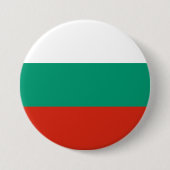 Flagge Bulgariens Button (Vorderseite)