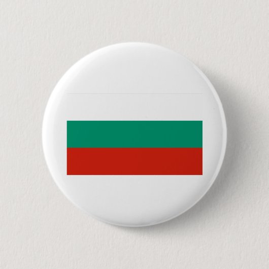 Flagge Bulgariens Button (Vorderseite)