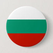 Flagge Bulgariens Button (Vorderseite)