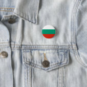 Flagge Bulgariens Button (Beispiel)