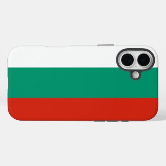 Flagge Bulgariens Case-Mate iPhone Hülle (Rückseite (Horizontal))